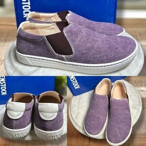 NEW Birkenstock Barrie Slip-on Sneaker Shoes Size 38
